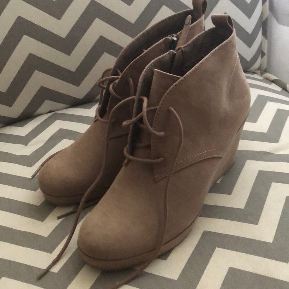 Wedge Heel Boots